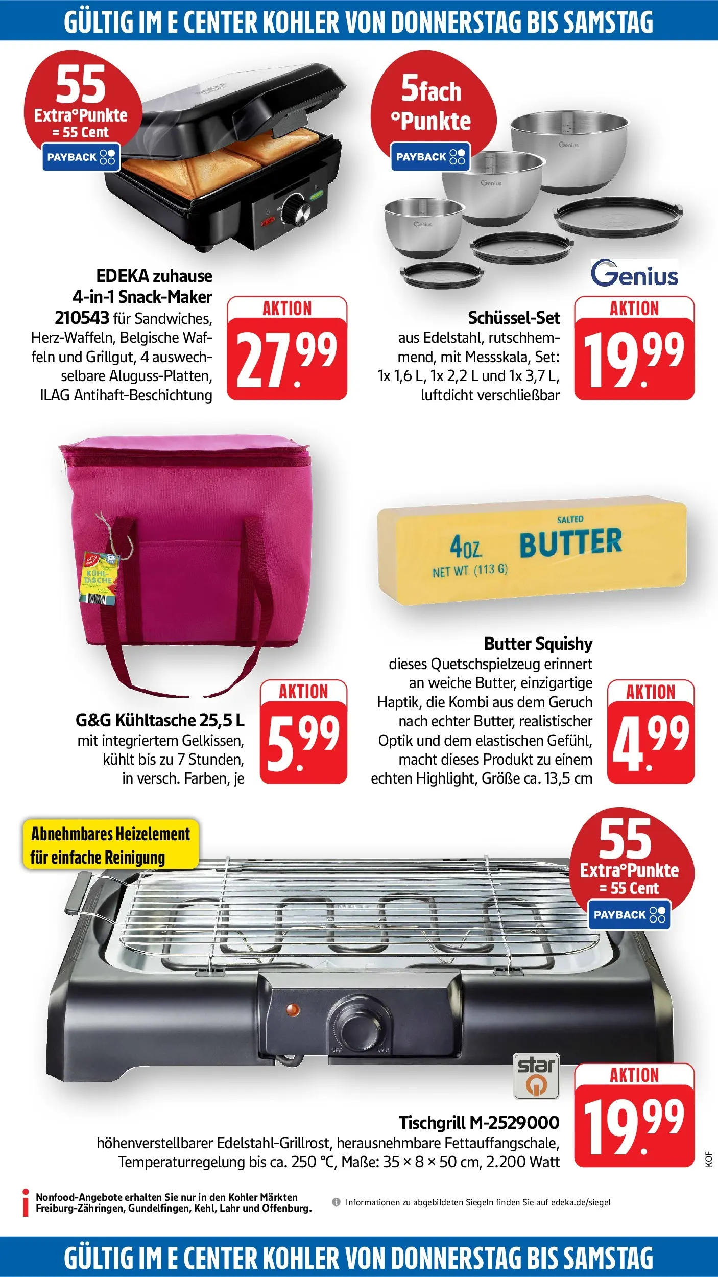Edeka Prospekt Offenburg (ab 13.07.2026) » Angebote Online | Seite: 60 | Produkte: Tasche, Butter