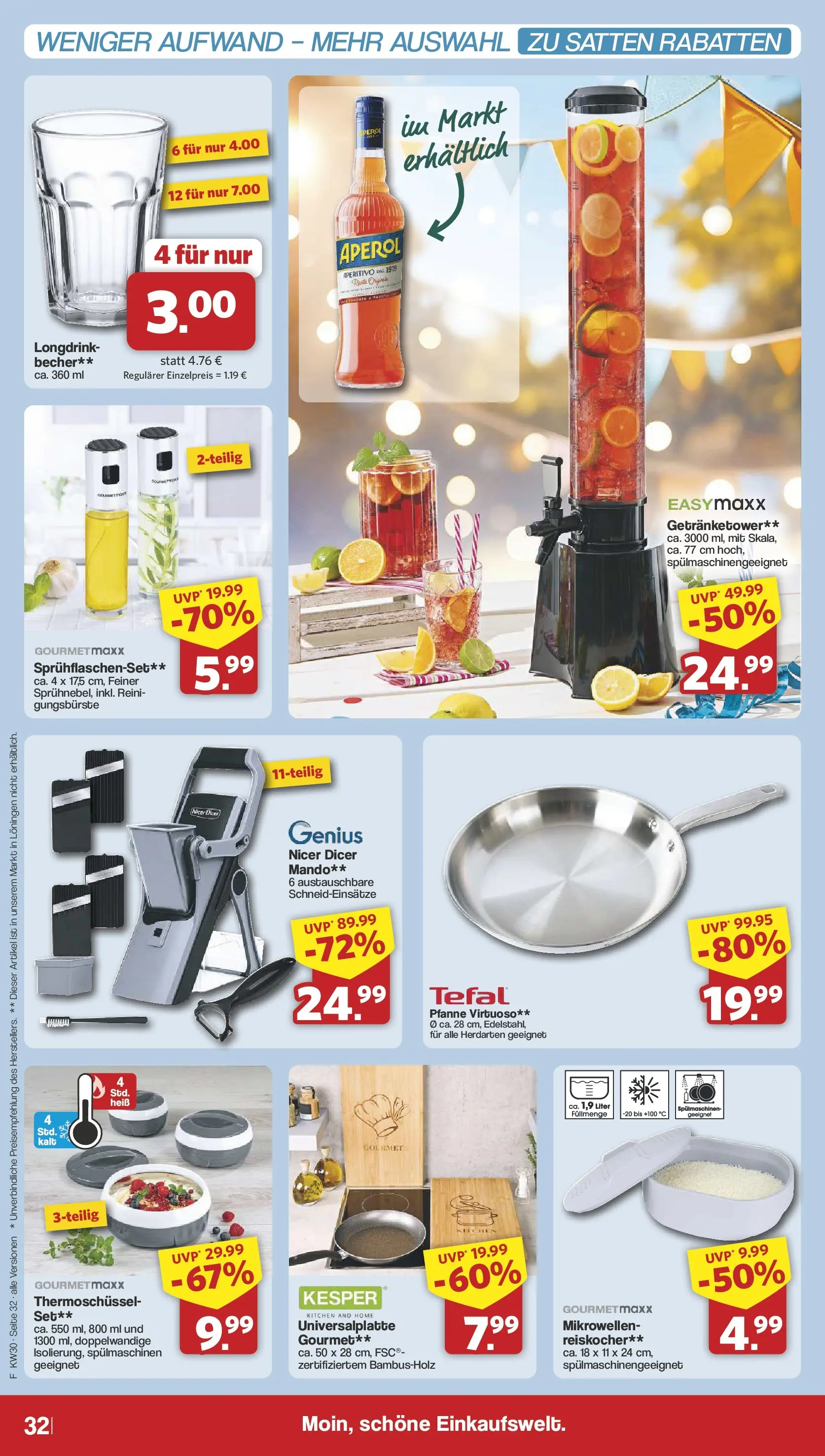 Famila Nordwest Wochenangebote (ab 20.07.2026) zum Blättern | Seite: 34 | Produkte: Aperol