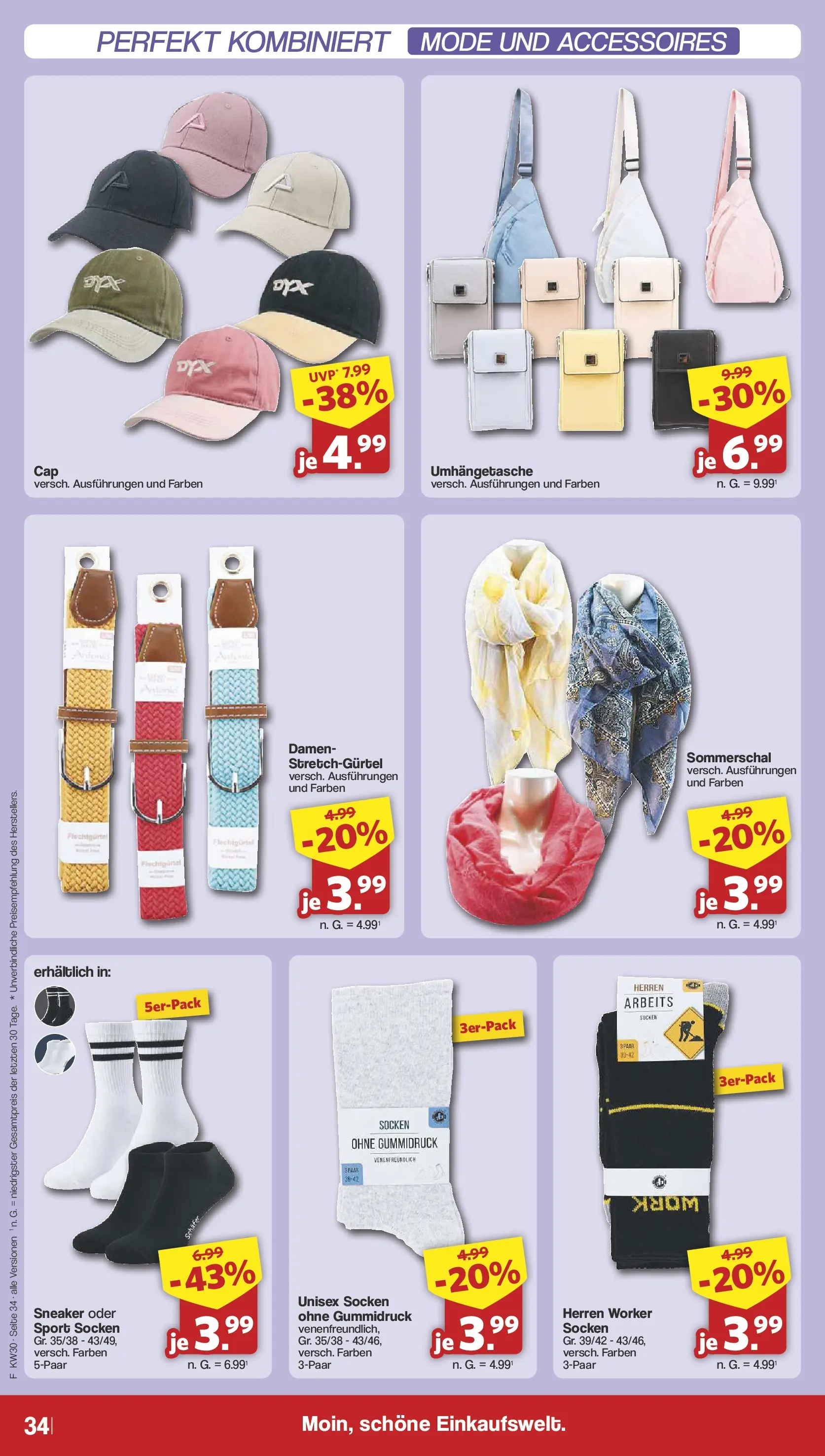 Famila Nordwest Wochenangebote (ab 20.07.2026) zum Blättern | Seite: 36 | Produkte: Socken