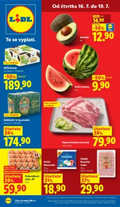 Náhled letáku Lidl aktuální leták od 16.07.2026 Náhled letáku Lidl aktuální leták od 16.07.2026