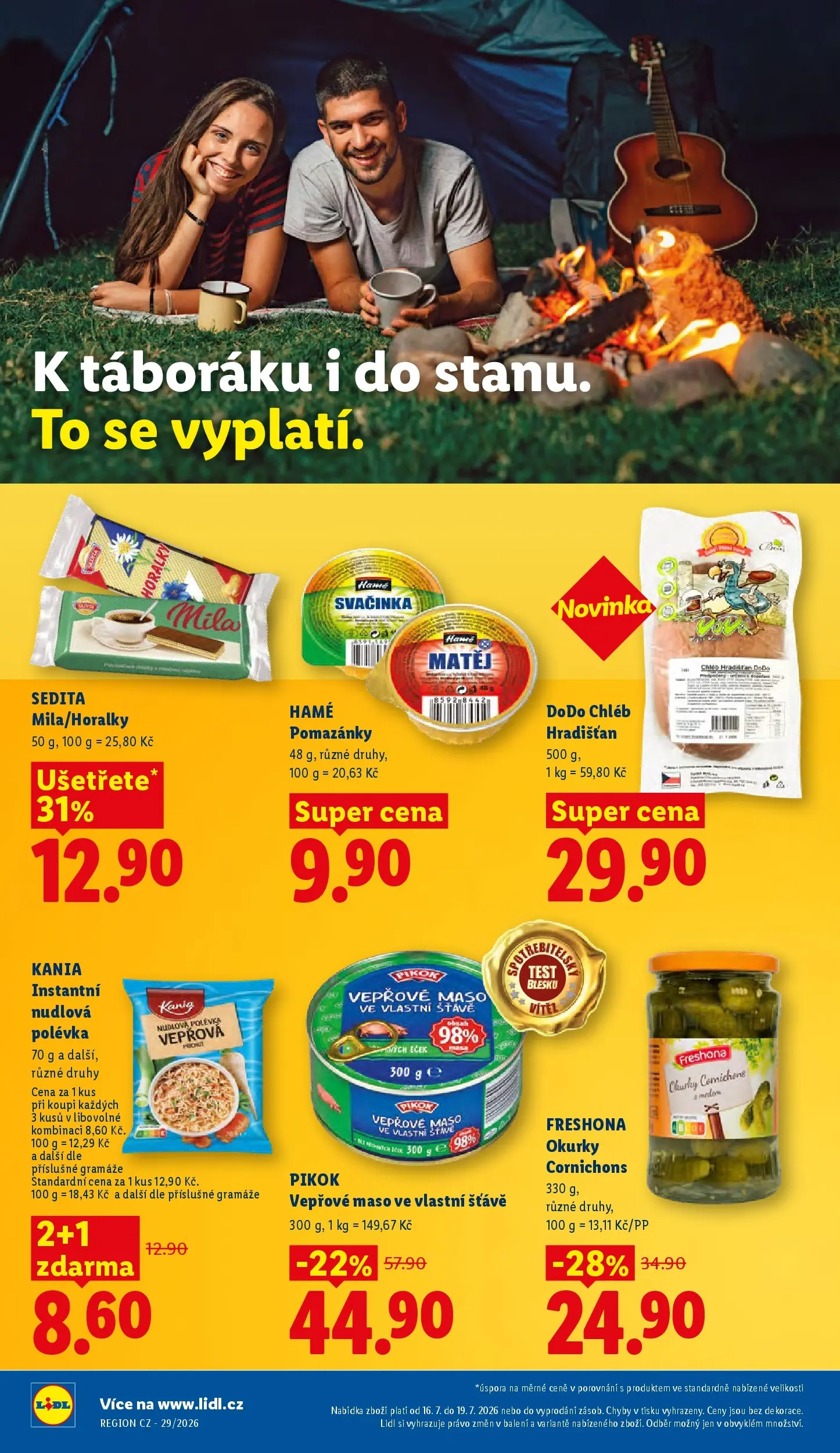 Lidl leták od 15.07.2026 - Nový akční leták | Strana: 24 | Produkty: Test, Vepřové maso, Maso, Pikok