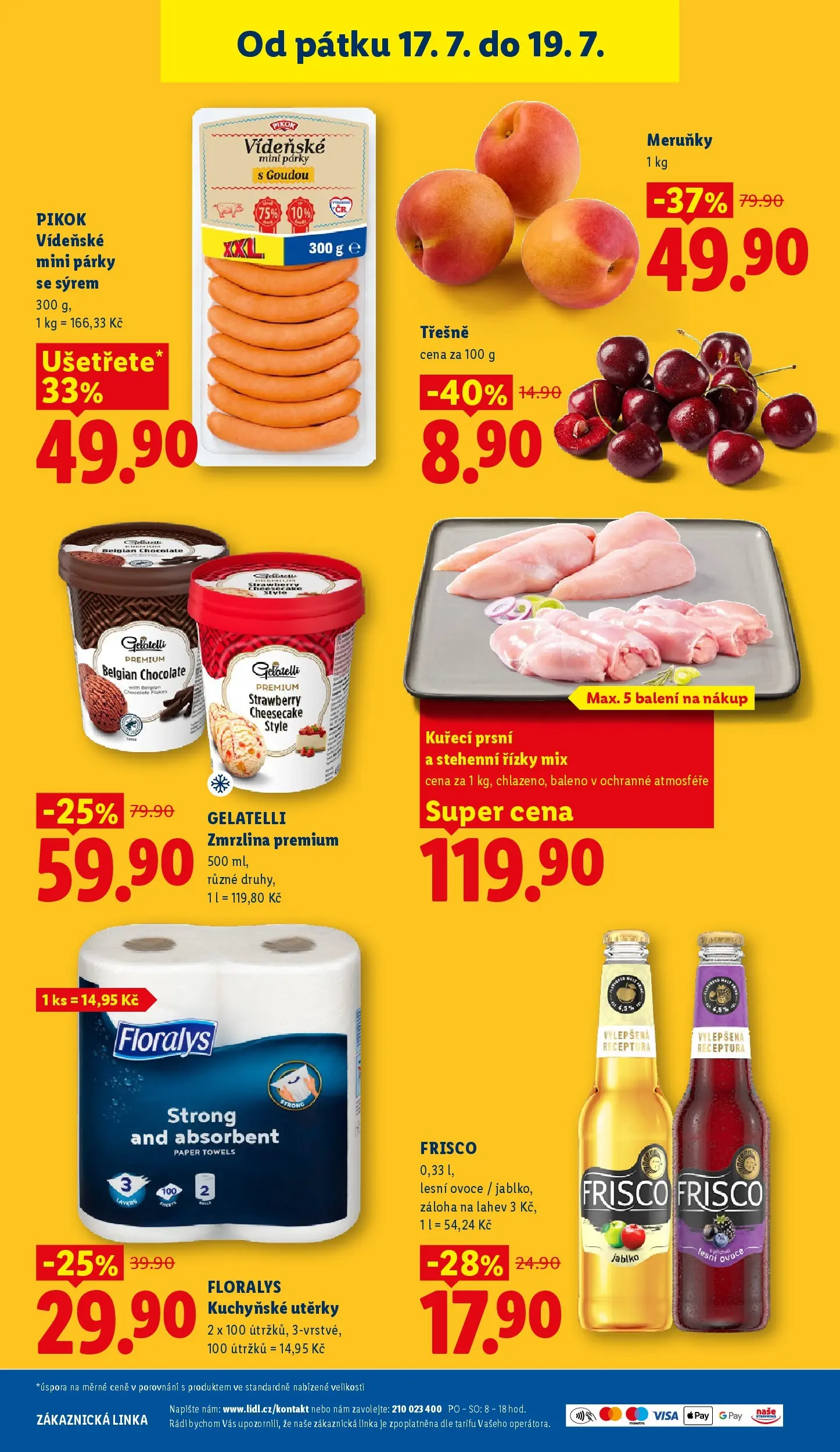 Lidl leták od 15.07.2026 - Nový akční leták | Strana: 45 | Produkty: Ovoce, Gelatelli, Láhev, Pikok