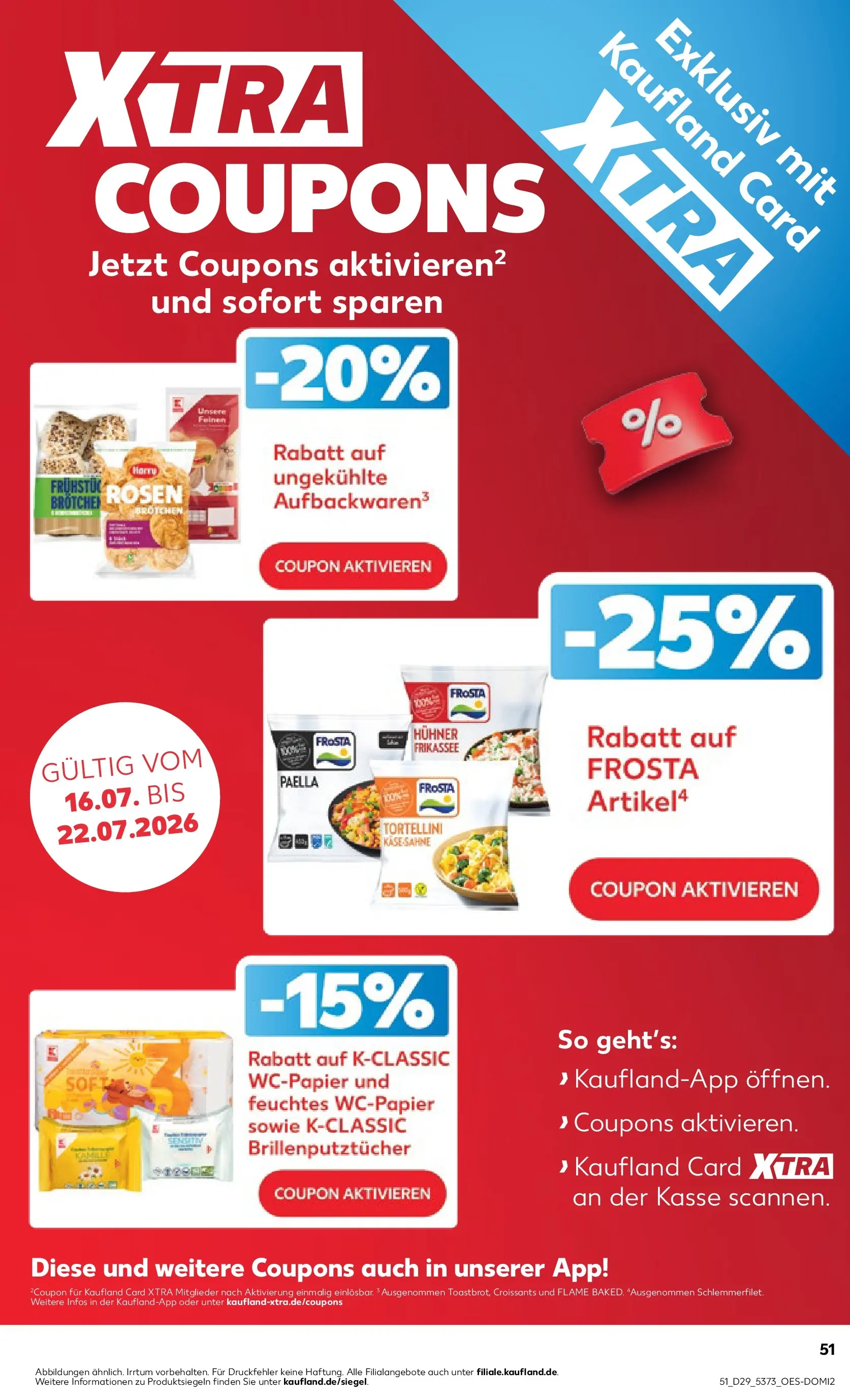 Prospekt Kaufland ab 13.07.2026 ยป Angebote und Werbung Online | Seite: 60 | Produkte: Kรคse, Frosta, Sahne Prospekt Kaufland ab 13.07.2026 ยป Angebote Online zum Blรคttern | Seite: 60 | Produkte: Kรคse, Frosta, Sahne