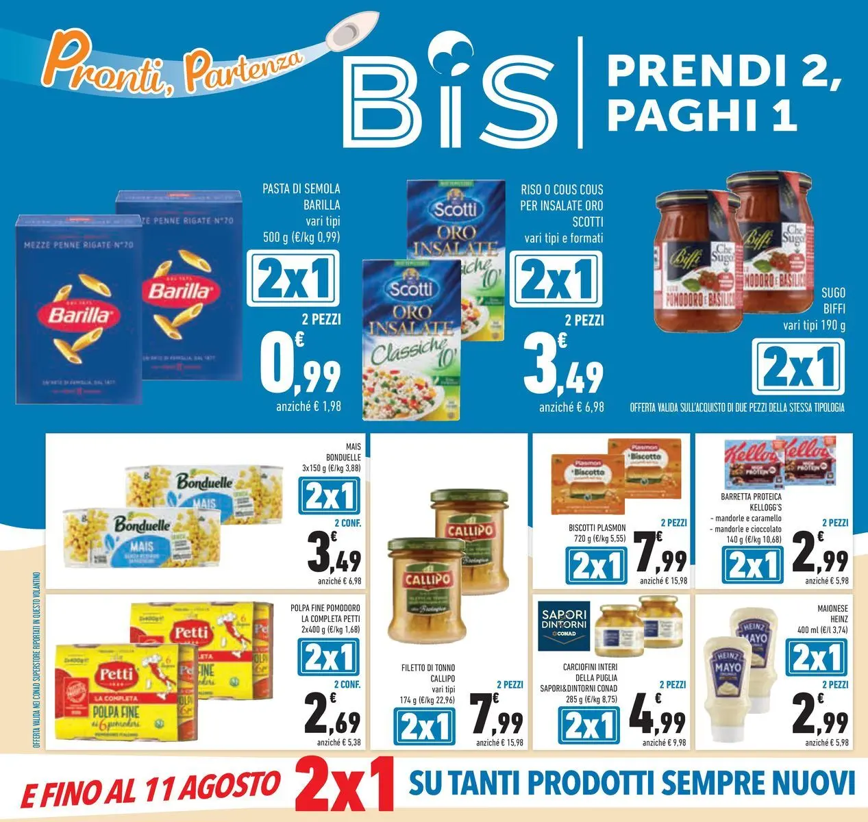 Volantino Conad dal 14/07/2026 > Anteprima | Pagina: 6 | Prodotti: Riso, Pomodoro, Mais, Sugo