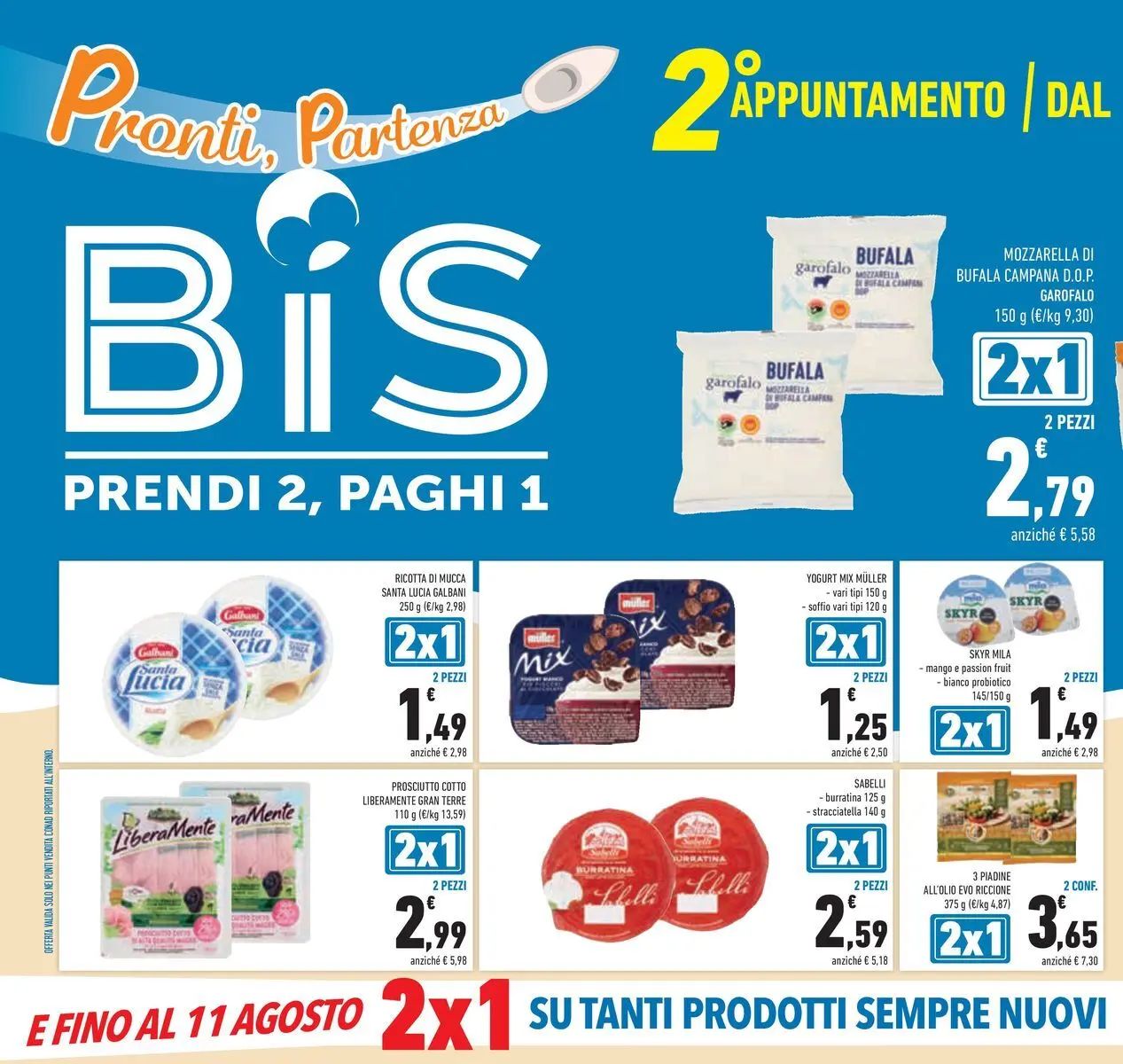 Volantino Conad dal 14/07/2026 > Anteprima | Pagina: 4 | Prodotti: Yogurt, Prosciutto, Ricotta, Stracciatella