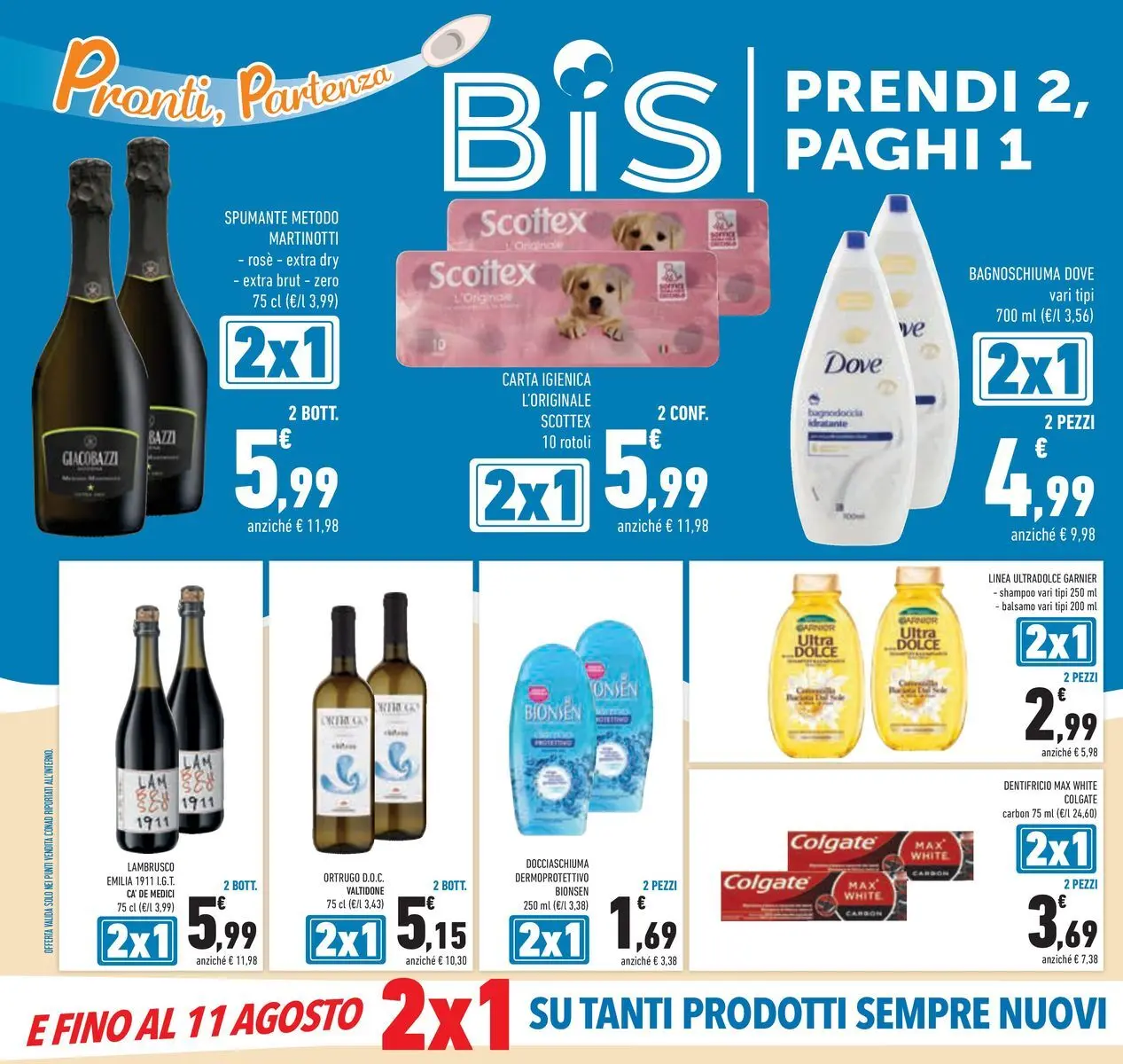 Volantino Conad dal 14/07/2026 > Anteprima | Pagina: 8 | Prodotti: Balsamo, Carta igienica, Bagnoschiuma, Spumante
