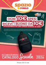 Conad Centro Nord Soc. Coop. Catalogo scuola - al 11.08.2026