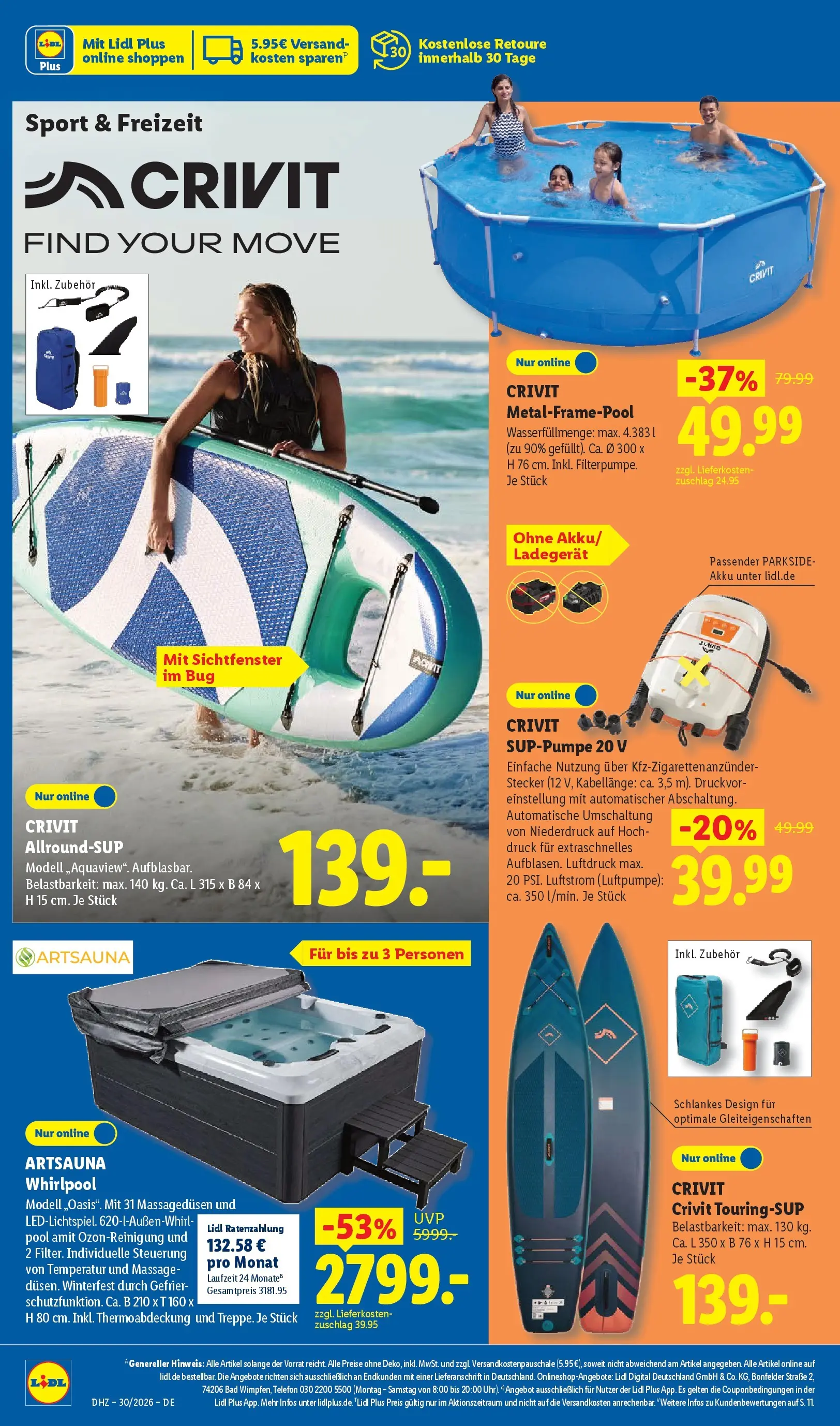 Lidl Prospekt Hof-innenstadt (ab 19.07.2026) ยป Angebote online | Seite: 8 | Produkte: Bad, Luftpumpe, Ladegerรคt, Telefon Lidl Prospekt Hof-innenstadt (ab 19.07.2026) zum Blรคttern ยป Angebote | Seite: 8 | Produkte: Bad, Luftpumpe, Ladegerรคt, Telefon