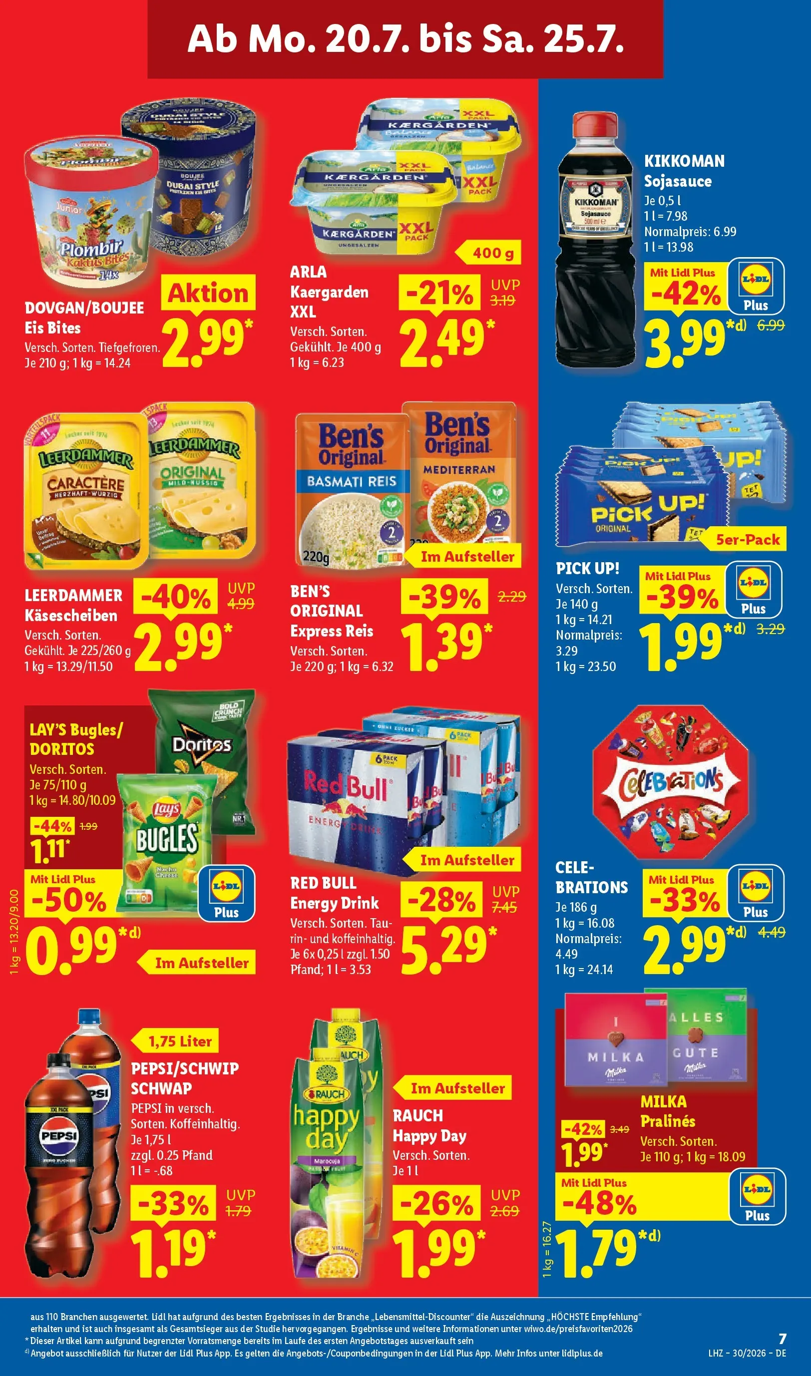 Lidl Prospekt Hof-innenstadt (ab 19.07.2026) ยป Angebote online | Seite: 15 | Produkte: Red bull, Butter, Leerdammer, Pepsi Lidl Prospekt Hof-innenstadt (ab 19.07.2026) zum Blรคttern ยป Angebote | Seite: 15 | Produkte: Red bull, Butter, Leerdammer, Pepsi