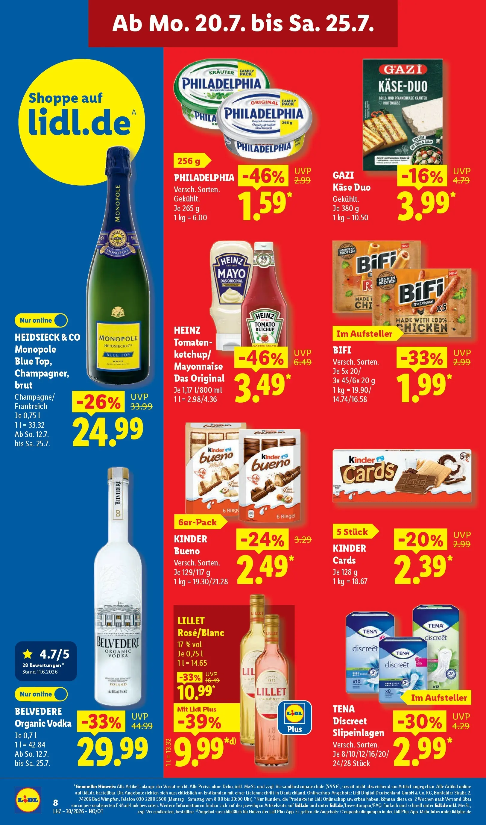 Lidl Prospekt Braunschweig (ab 19.07.2026) ยป Angebote online | Seite: 16 | Produkte: Kรคse, Bad, Kinder bueno, Ketchup Lidl Prospekt Braunschweig (ab 19.07.2026) zum Blรคttern ยป Angebote | Seite: 16 | Produkte: Kรคse, Bad, Kinder bueno, Ketchup