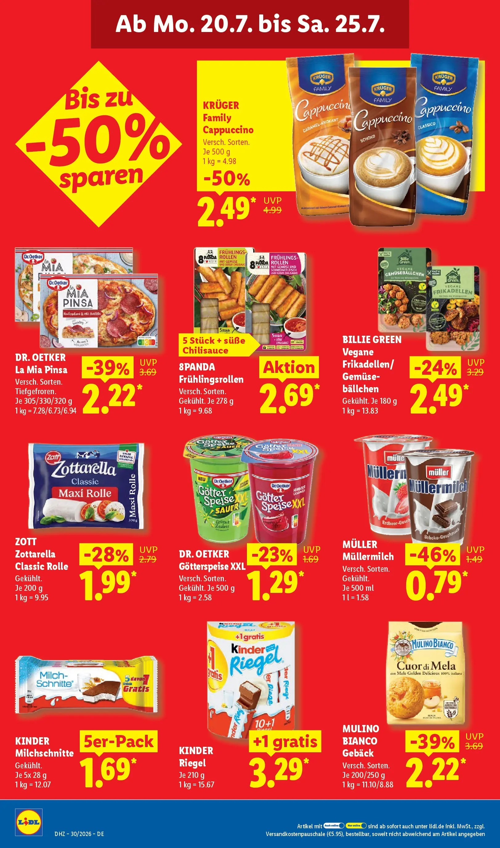 Lidl Prospekt Hof-innenstadt (ab 19.07.2026) ยป Angebote online | Seite: 18 | Produkte: Milch, Kinder riegel, Gemรผse, Mรผllermilch Lidl Prospekt Hof-innenstadt (ab 19.07.2026) zum Blรคttern ยป Angebote | Seite: 18 | Produkte: Milch, Kinder riegel, Gemรผse, Mรผllermilch