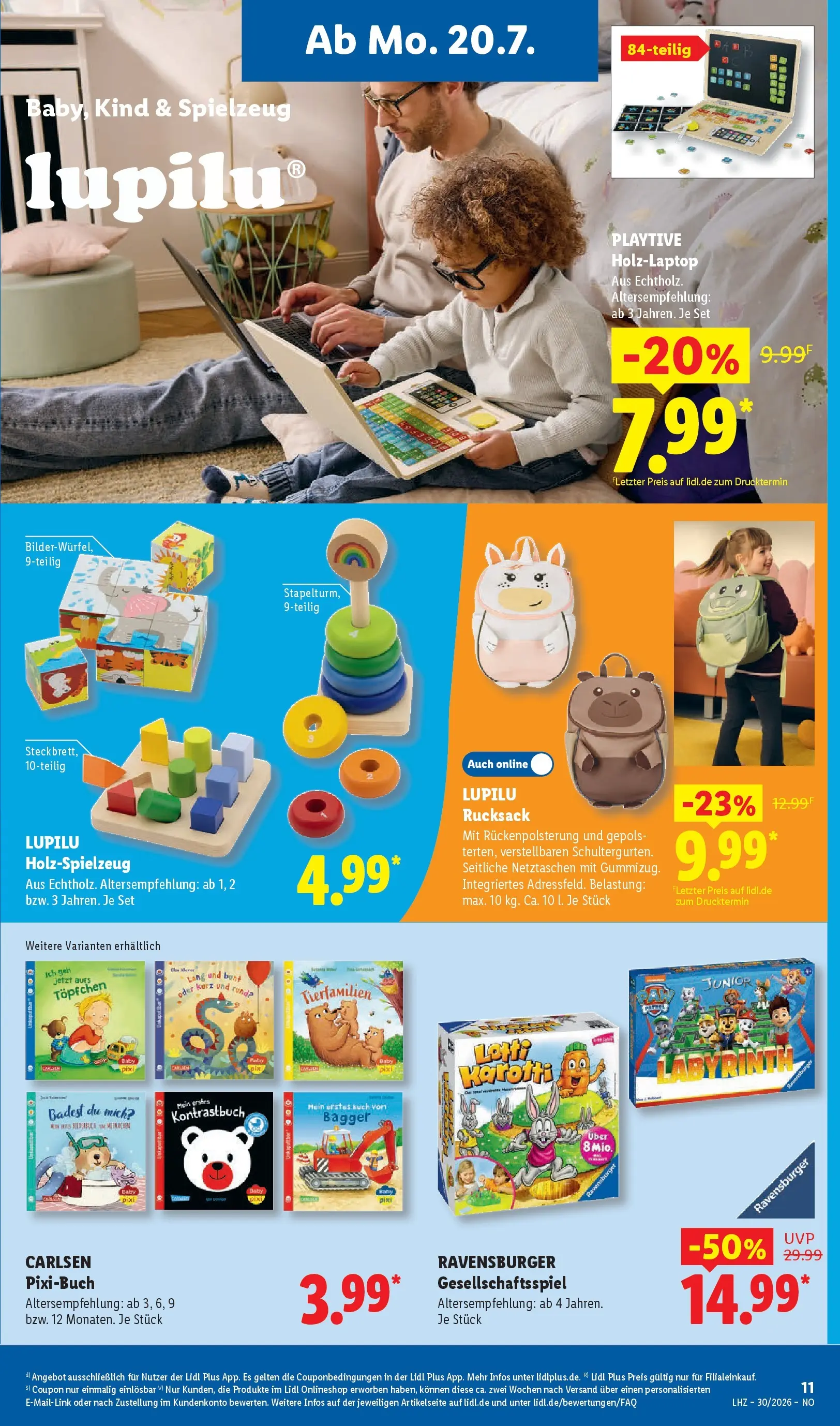 Lidl Prospekt Braunschweig (ab 19.07.2026) ยป Angebote online | Seite: 31 | Produkte: Laptop, Rucksack Lidl Prospekt Braunschweig (ab 19.07.2026) zum Blรคttern ยป Angebote | Seite: 31 | Produkte: Laptop, Rucksack