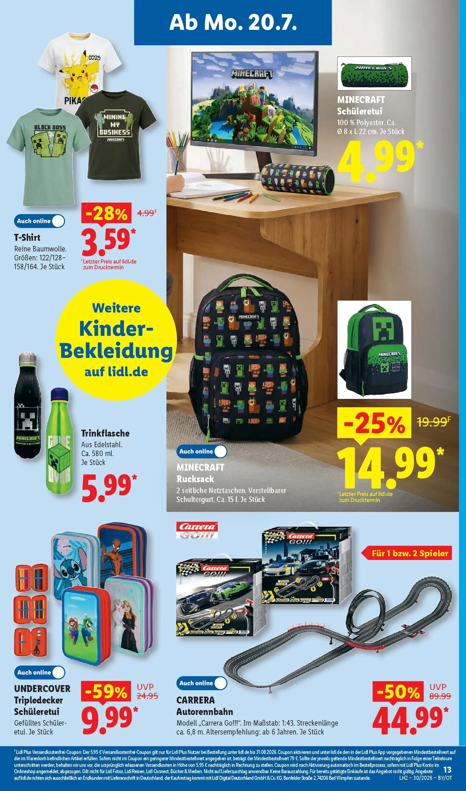 Lidl Prospekt Hof-innenstadt (ab 19.07.2026) ยป Angebote online | Seite: 33 | Produkte: T-Shirt, Bad, Bekleidung, Rucksack Lidl Prospekt Hof-innenstadt (ab 19.07.2026) zum Blรคttern ยป Angebote | Seite: 33 | Produkte: T-Shirt, Bad, Bekleidung, Rucksack