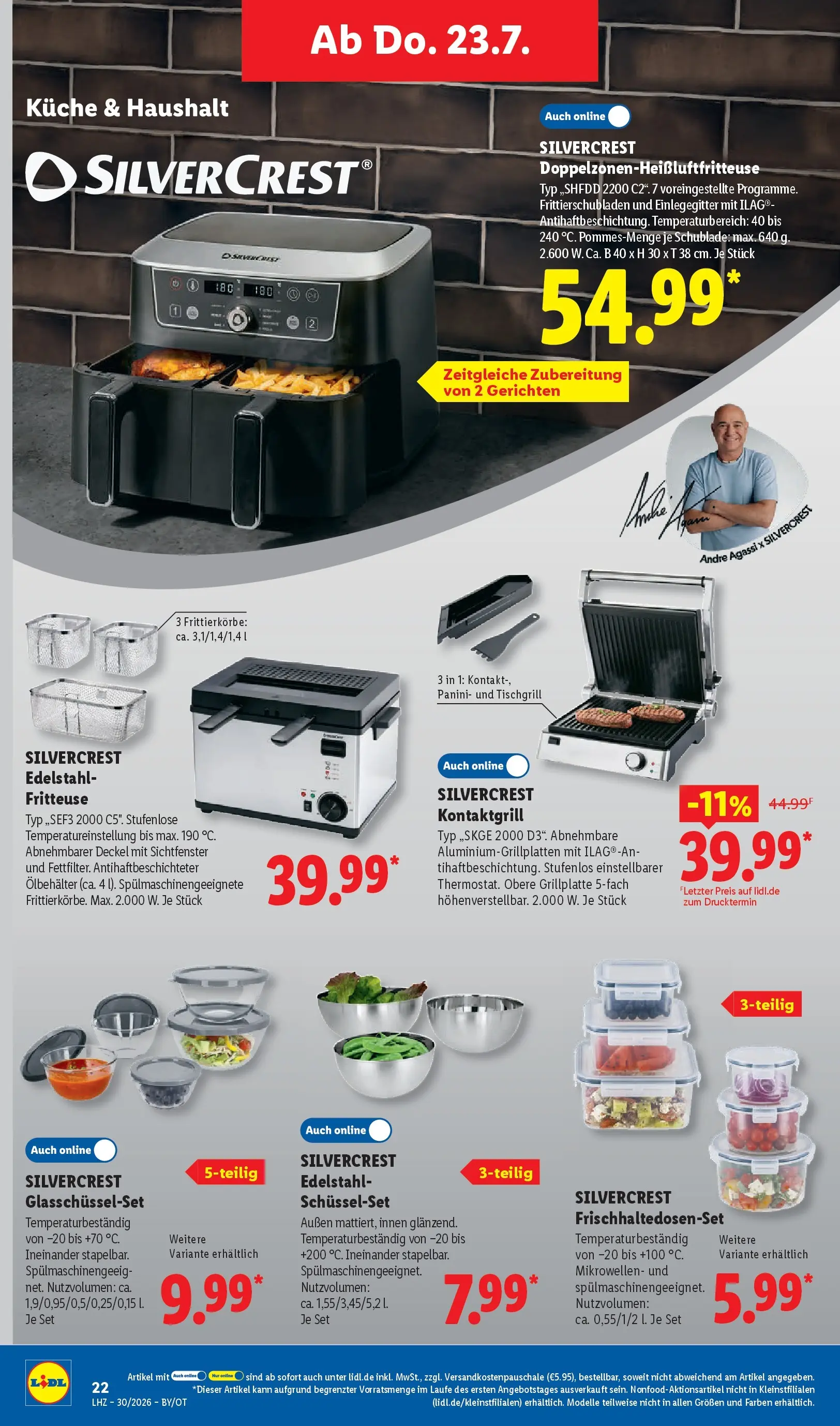 Lidl Prospekt Hof-innenstadt (ab 19.07.2026) ยป Angebote online | Seite: 48 | Produkte: Grill, Kรผche, Fritteuse Lidl Prospekt Hof-innenstadt (ab 19.07.2026) zum Blรคttern ยป Angebote | Seite: 48 | Produkte: Grill, Kรผche, Fritteuse