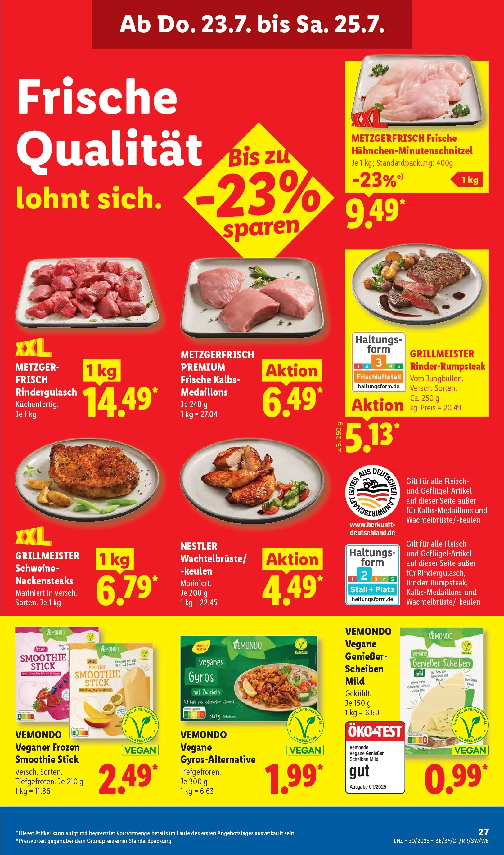 Lidl Prospekt Hof-innenstadt (ab 19.07.2026) ยป Angebote online | Seite: 53 | Produkte: Nackensteaks, Rindergulasch, Saft, Steak Lidl Prospekt Hof-innenstadt (ab 19.07.2026) zum Blรคttern ยป Angebote | Seite: 53 | Produkte: Nackensteaks, Rindergulasch, Saft, Steak