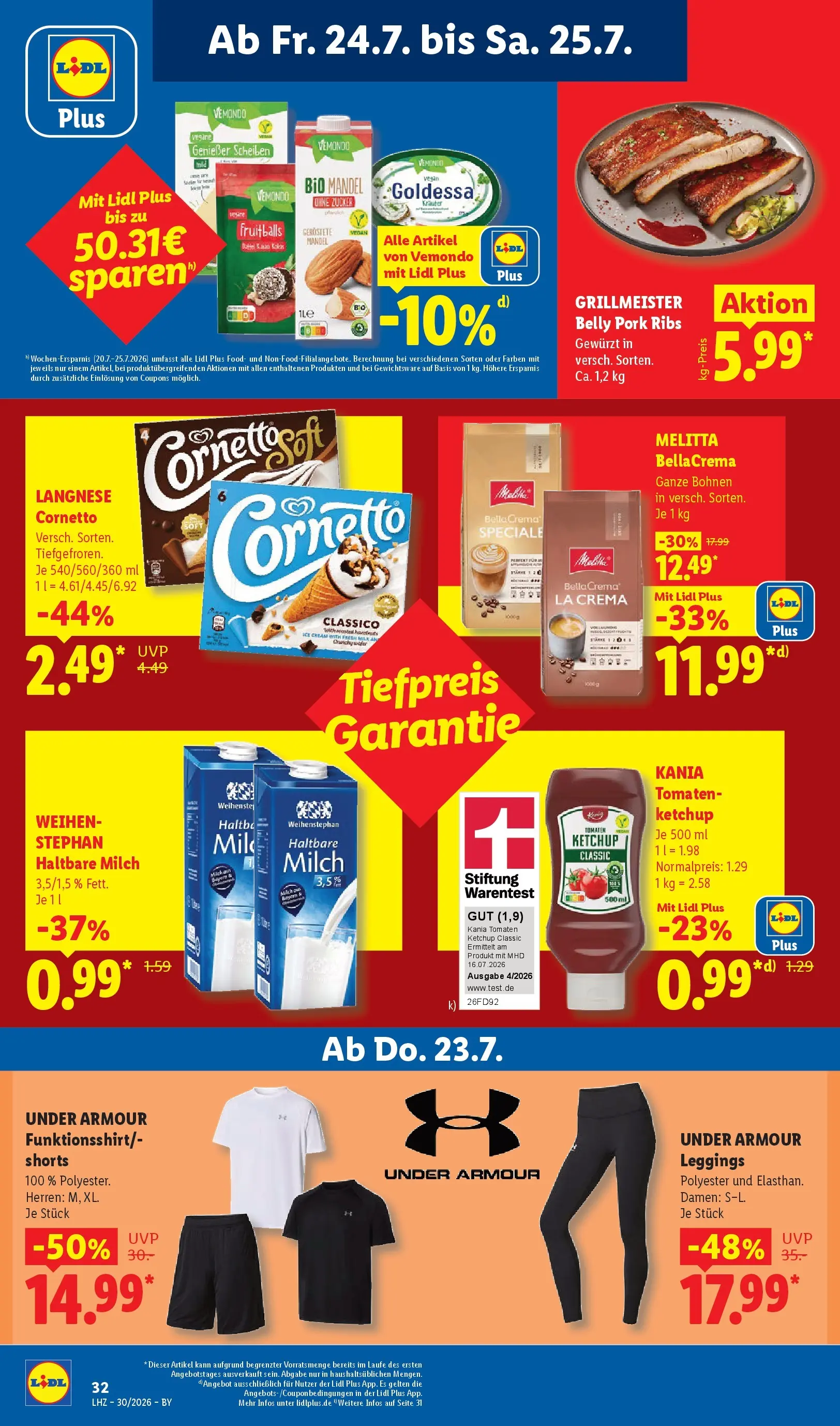 Lidl Prospekt Hof-innenstadt (ab 19.07.2026) ยป Angebote online | Seite: 68 | Produkte: Melitta, Langnese, Milch, Leggings Lidl Prospekt Hof-innenstadt (ab 19.07.2026) zum Blรคttern ยป Angebote | Seite: 68 | Produkte: Melitta, Langnese, Milch, Leggings