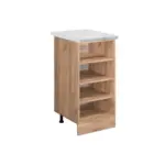 XXXLutz Lauterach - Ihr M&ouml;belhaus bei Bregenz K&uuml;chenregal R-Line Goldkraft Eiche 40 cm , AP Marmor