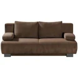 Schlafsofa Rowan in Cord Dunkelbraun