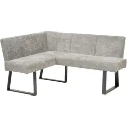 Eckbank Grau Terri 132x163 cm