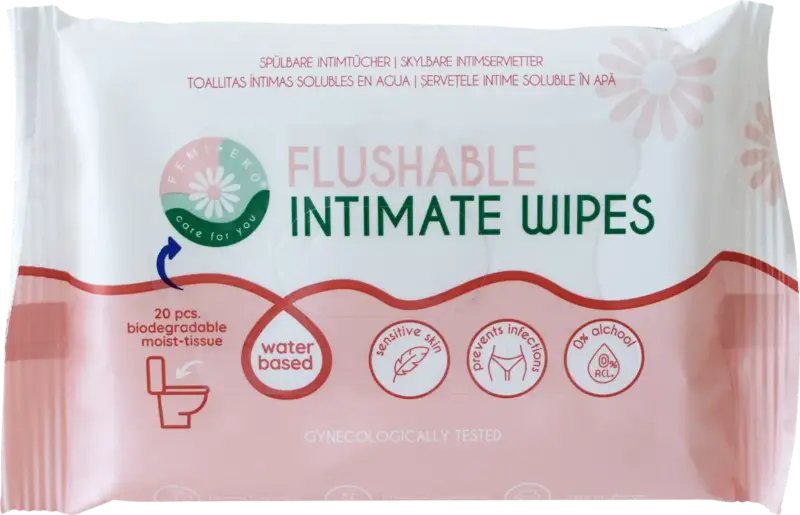 Servețele intime biodegradabile