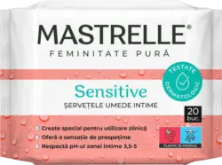 Șervețele umede intime senzitiv