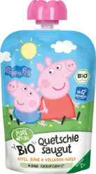 Piure de fructe pentru copii 12+ ECO roz