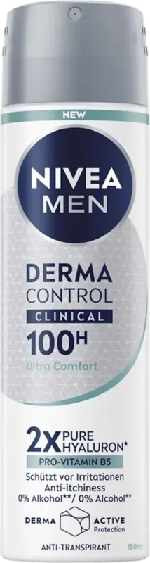 Deodorant deo spray Derma Control Clinical