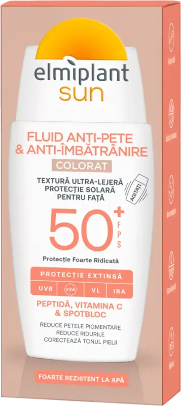 Fluid de față anti-spot SPF50+