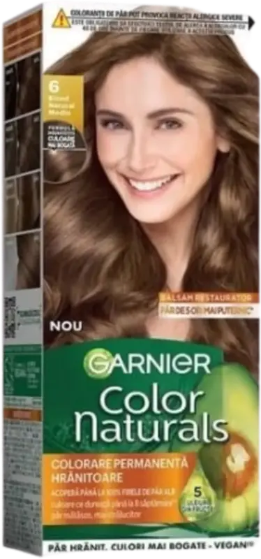 Vopsea de păr permanentă 6 Blond natural mediu