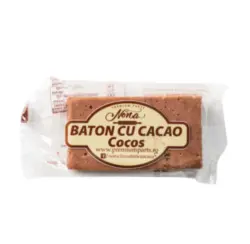 Baton de ciocolată de casă cu cocos