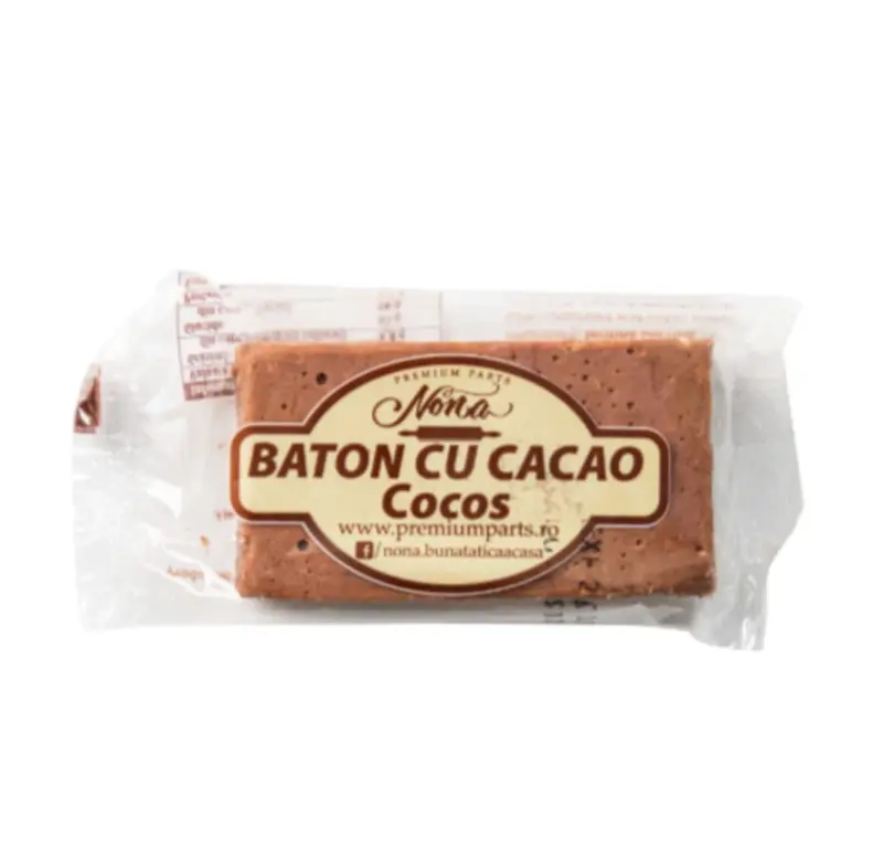 Baton de ciocolată de casă cu cocos