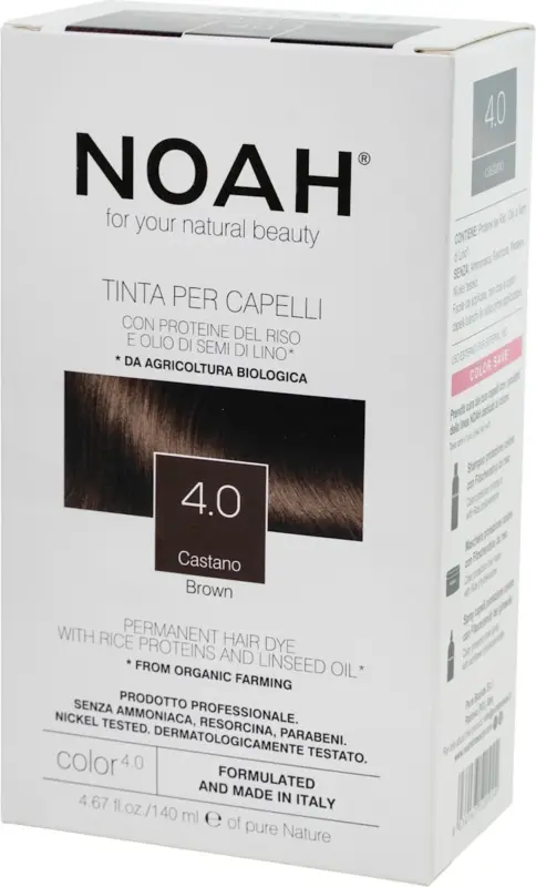 Vopsea de păr permanentă 4.0 șaten