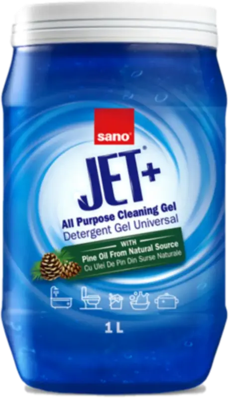 Detergent Jet Gel universal cu ulei de pin
