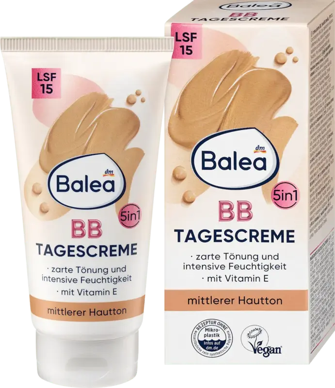 Cremă de zi 5in1 BB cu SPF15 medium