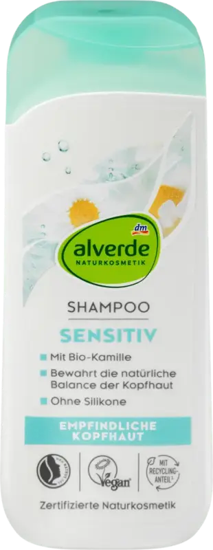 Șampon pentru scalp sensibil cu mușețel