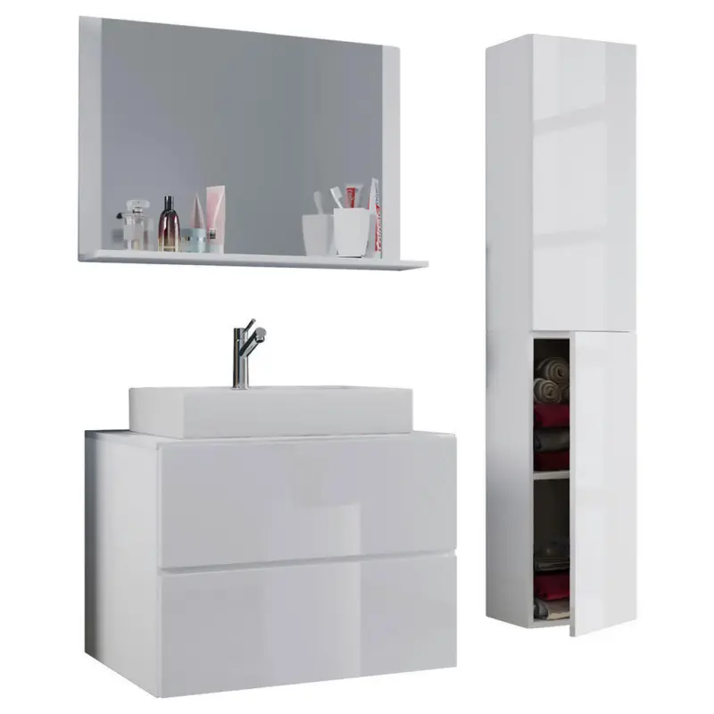 Badezimmer 4-teilig in 114 cm