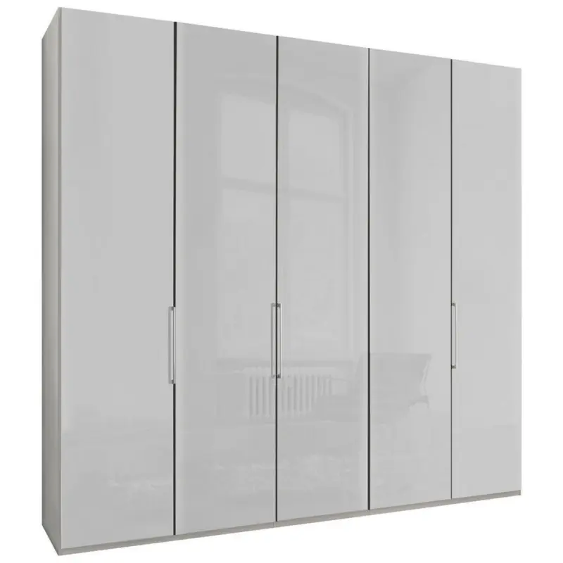 Dreht&uuml;renschrank in Wei&szlig;