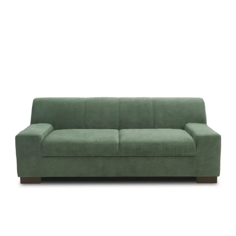 2-Sitzer-Sofa in Mikrofaser Gr&uuml;n