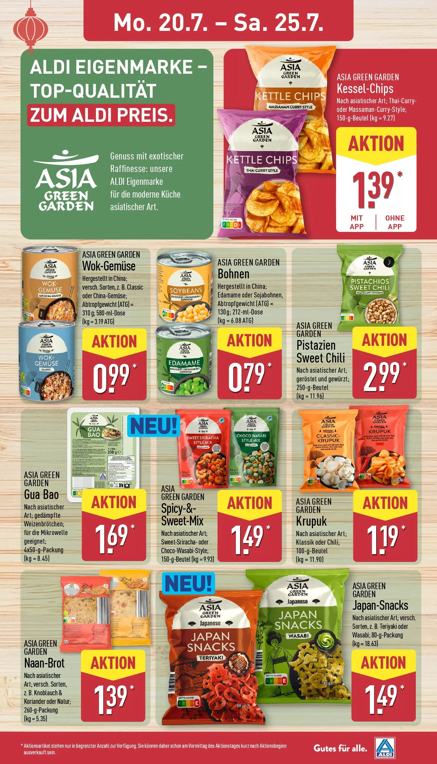 Aldi - ALDI Nord: Wochenangebote (ab 20.07.2026) » Angebote Online | Seite: 11 | Produkte: Mikrowelle, Gemüse, Chili, Chips
