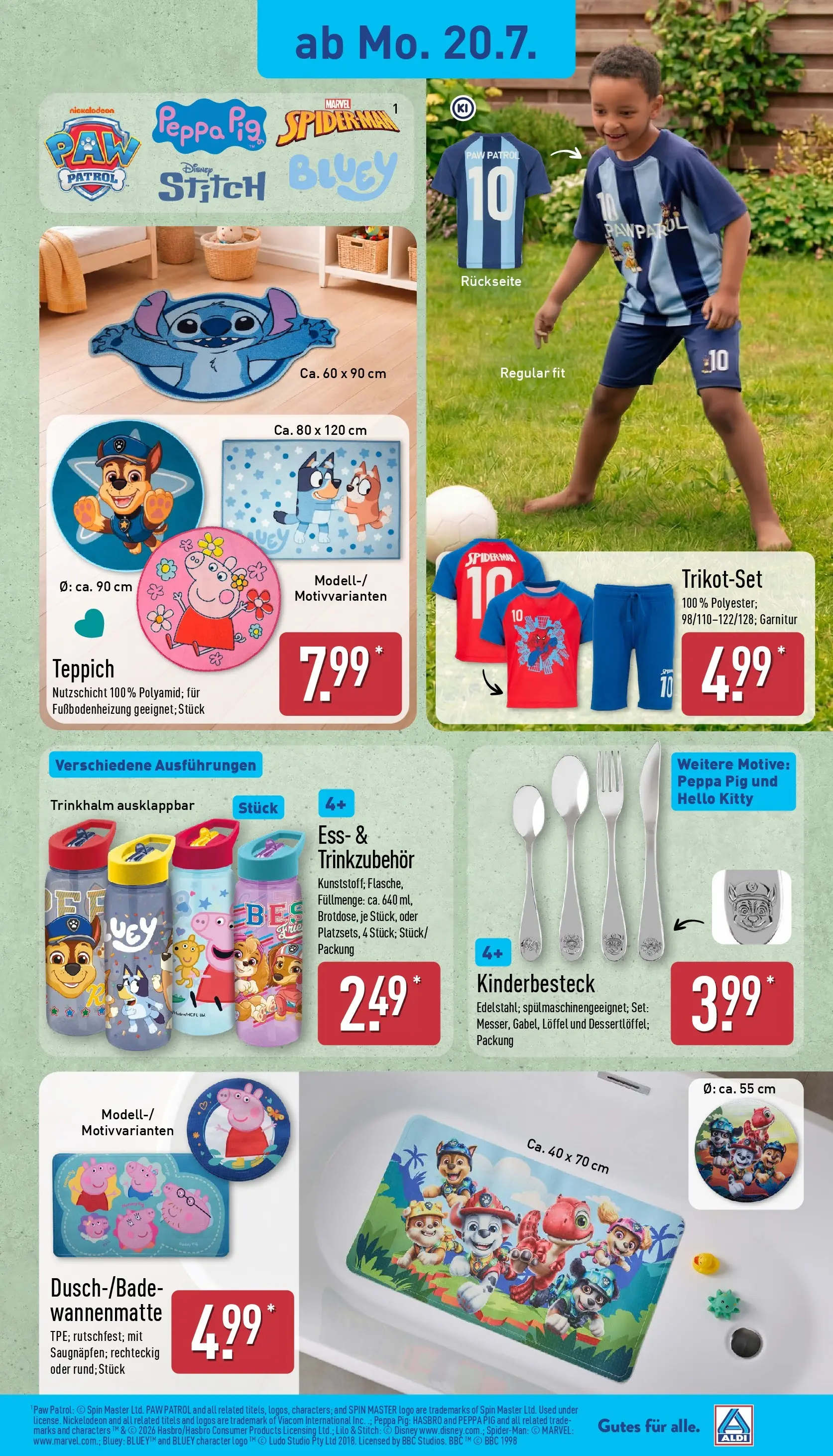 Aldi - ALDI Nord: Wochenangebote (ab 20.07.2026) » Angebote Online | Seite: 15 | Produkte: Teppich