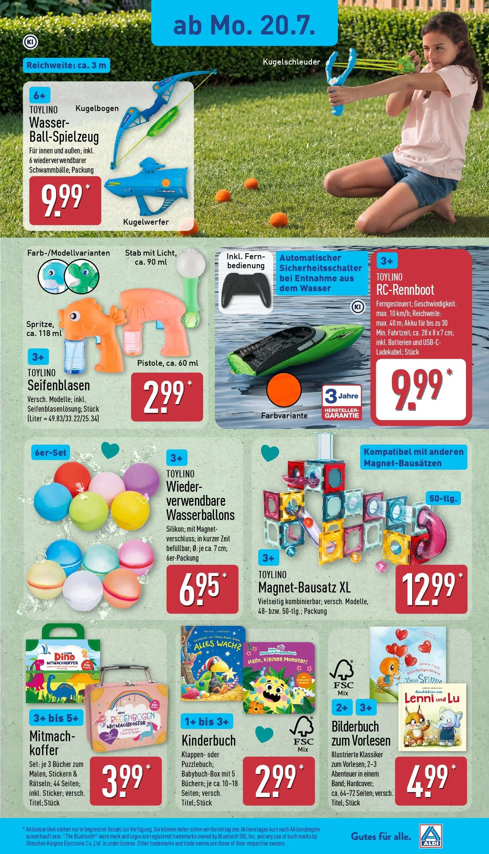 Aldi - ALDI Nord: Wochenangebote (ab 20.07.2026) » Angebote Online | Seite: 17 | Produkte: Batterien, Bilder, Wasser, Koffer