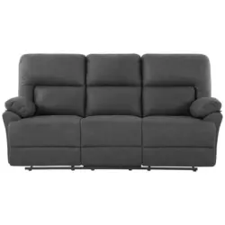 3-Sitzer-Sofa Clara mit Relaxfunktion Grau B: 200 cm
