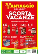 Vantaggio Cash&Carry Scorta vacanze - al 25.07.2026