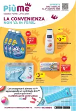 Pi&ugrave;Me La convenienza non va in ferie. - al 02.08.2026
