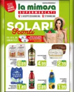 La Mimosa Supermercati Solari sconti - al 26.07.2026