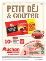 Auchan Supermarch&eacute; PETIT D&Eacute;J & GO&Ucirc;TER - au 25.07.2026