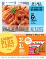 E.Leclerc TRAFIC POUVOIR ACHAT 6 - MIXTE - au 25.07.2026