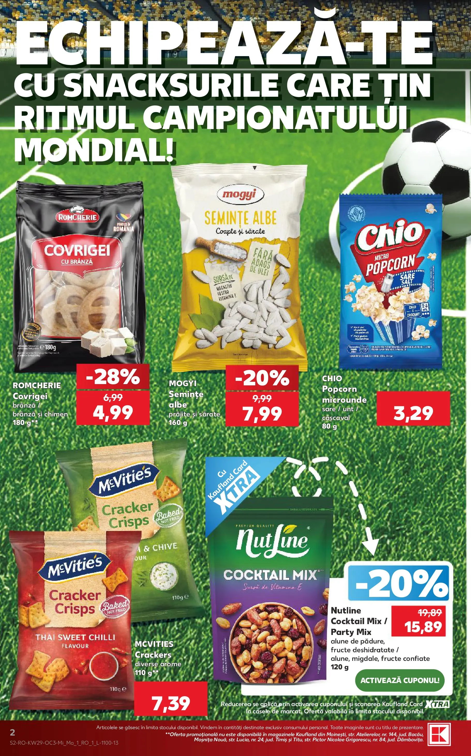 Kaufland Rădăuți 15.07.2026 - Revista si Oferta | Pagină: 2 | Produse: Chilli, Semințe, Cocktail, Sare