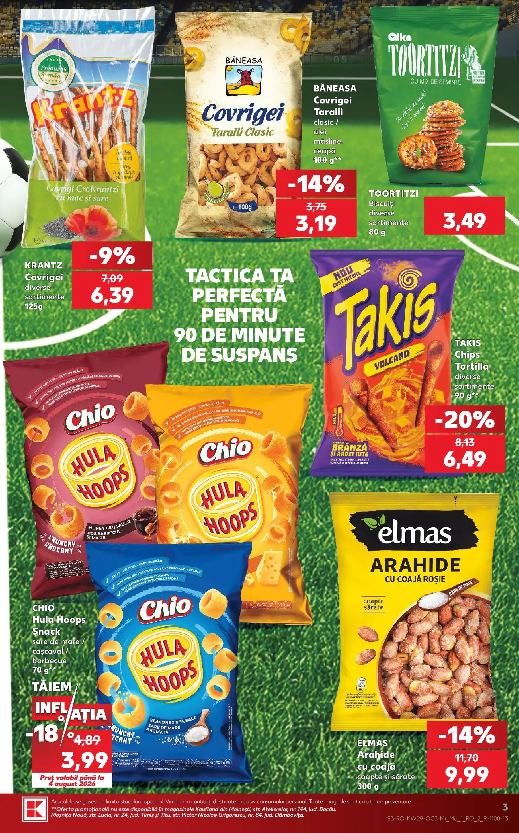 Kaufland Baia Mare 15.07.2026 - Revista si Oferta | Pagină: 3 | Produse: Brânză, Ulei, Ceapă, Sare