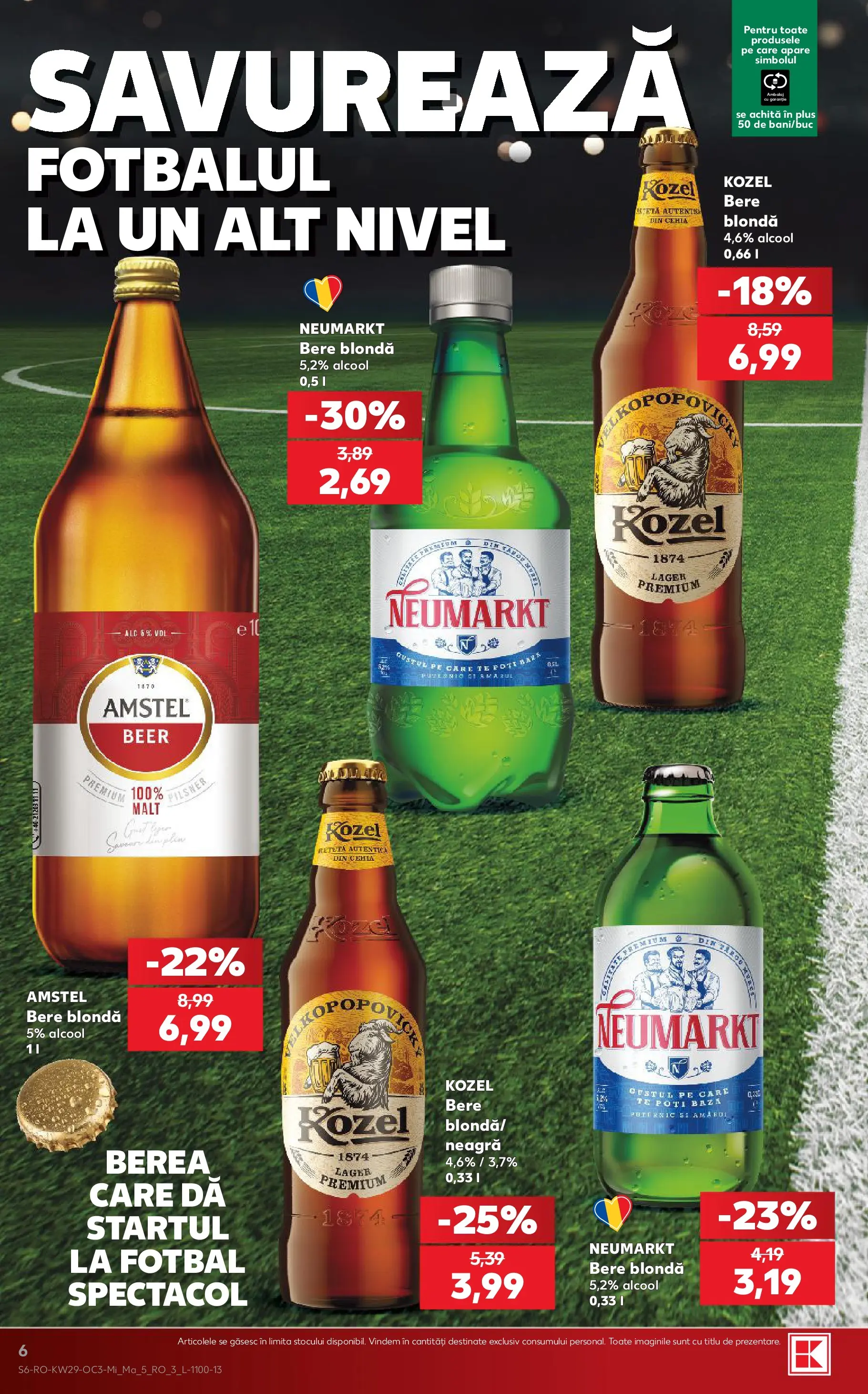 Kaufland Baia Mare 15.07.2026 - Revista si Oferta | Pagină: 6 | Produse: Bere